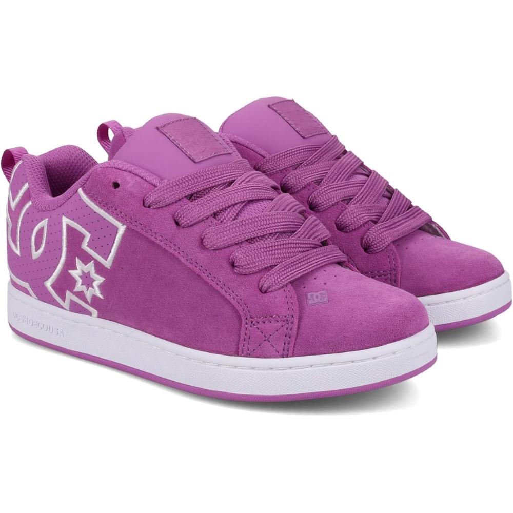 imageDC Shoes Womens Court Graffik SdWild BerryWhiteWhite