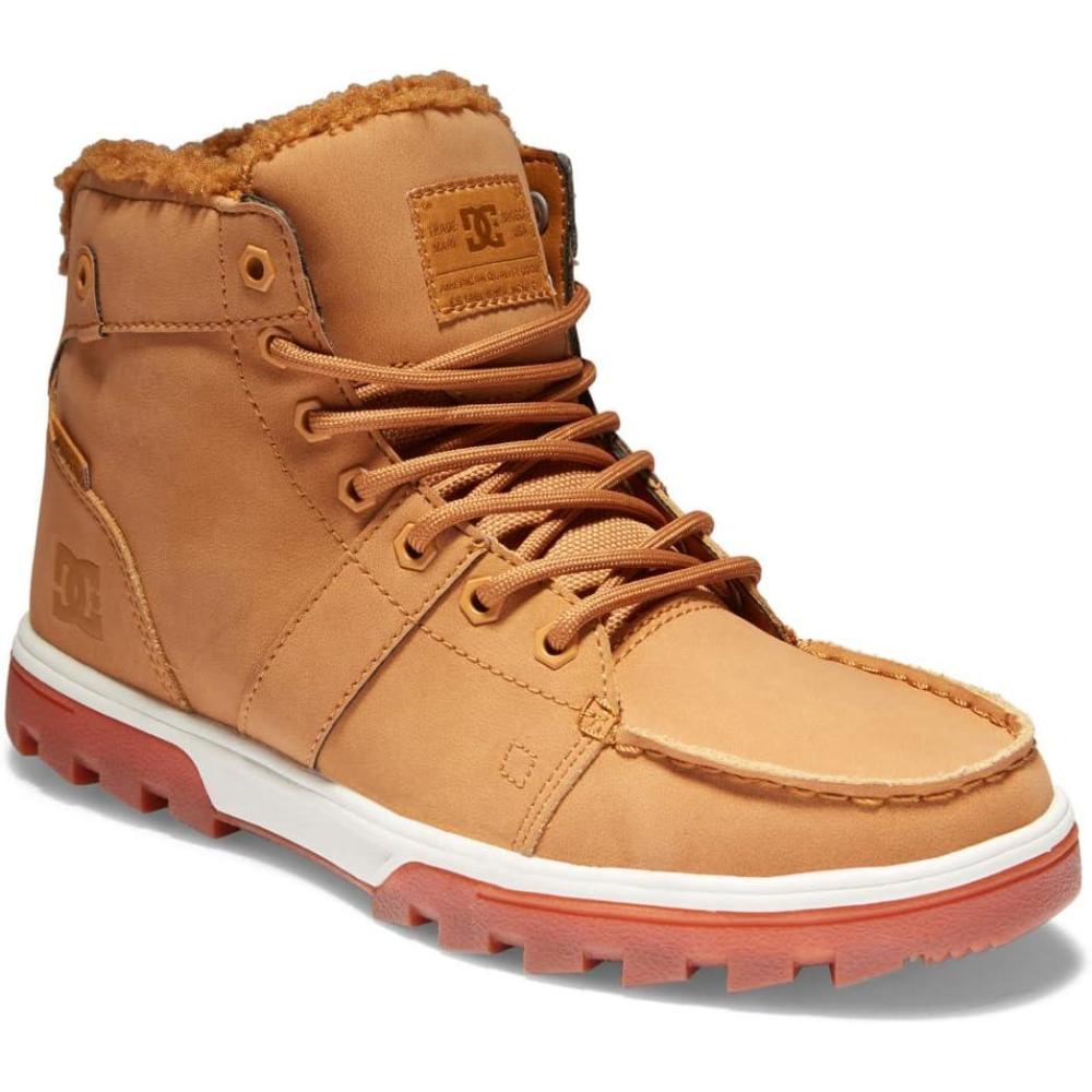 imageDC Shoes mens DC Mens Woodland Cold Weather Casual High Top Shoe Snow Boot FashionWheatDk Chocolate