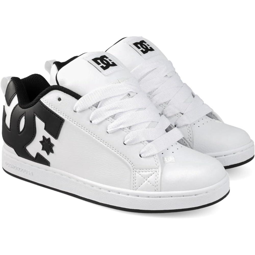 imageDC Womens Court Graffik Sneaker WhiteBlack 8