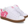 imageDC Shoes Womens Court Graffik Platform SneakerWhitePinkGum