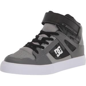 DC Kids’ Pure Hi Top Ev Shoes(Grey Camo)