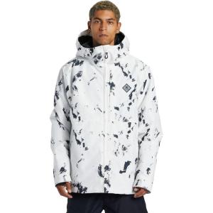 DC Men Men’s Defy Snowboard Jacket(Basis Print Jacket | Snow Camo)