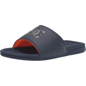 DC Men’s Bolsa Slide Sandal(Navy/Grey)