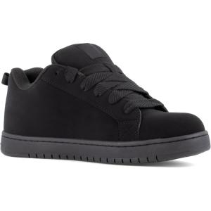 DC Men’s Court Graffik Work Black Composite Toe Boots Construction Shoe(Black)