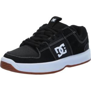 DC Men’s Heathrow Casual Skate Shoe(Black/Black/White)