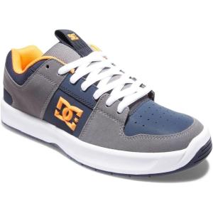 DC Men’s Heathrow Casual Skate Shoe(Grey/Orange)