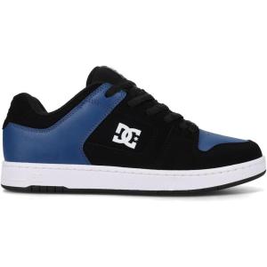 DC Mens Men’s Manteca 4 Low Skate Shoe(Black/Blue/White)