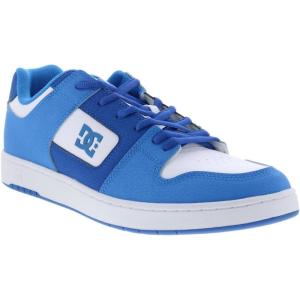 DC Mens Men’s Manteca 4 Low Skate Shoe(Blue/Blue/White)