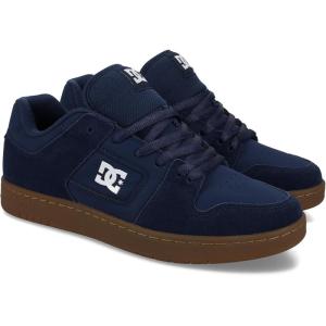 DC Mens Men’s Manteca 4 Low Skate Shoe(Navy/Gum)