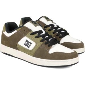 DC Mens Men’s Manteca 4 Low Skate Shoe(Olive/Khaki/Khaki)