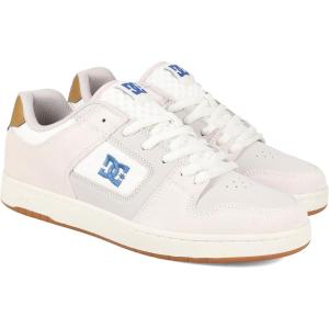 DC Mens Men’s Manteca 4 Low Skate Shoe(Tan/Blue/Gum)