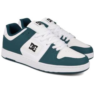 DC Mens Men’s Manteca 4 Low Skate Shoe(Teal/White/Black)