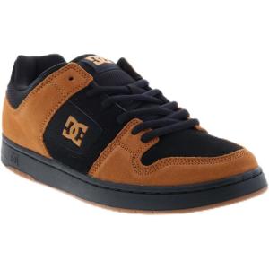 DC Mens Men’s Manteca 4 Low Skate Shoe(Wheat/Black)