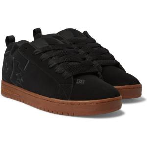 DC Men’s Pure Skate Shoe(Black Gum)