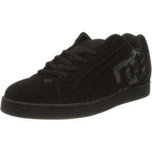 DC Men’s Pure Skate Shoe(Black Stencil)