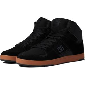 DC Men’s Pure Skate Shoe(Black/Gum 1)