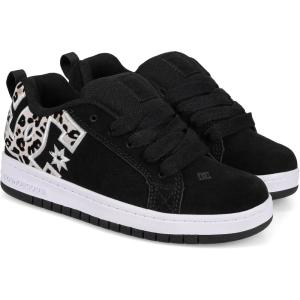 DC Men’s Pure Skate Shoe(Black/Leopard)