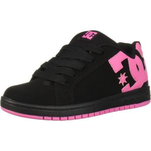 DC Men’s Pure Skate Shoe(Black/Pink)