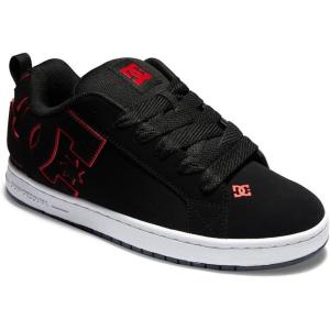 DC Men’s Pure Skate Shoe(Black/Red)