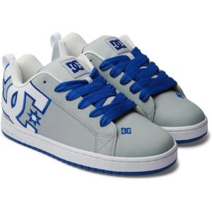 DC Men’s Pure Skate Shoe(Grey Blue White)