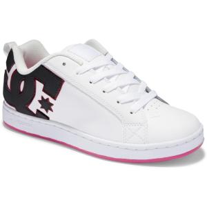 DC Men’s Pure Skate Shoe(White Black)