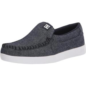 DC Men’s Villain Slip On Low Top Slipper Casual Sneaker Shoe(Blue Heather)
