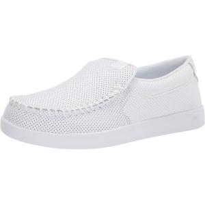 DC Men’s Villain Slip On Low Top Slipper Casual Sneaker Shoe(White)