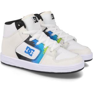 DC Shoes Boys Manteca 4 Hi(Off White/Blue/Multi)