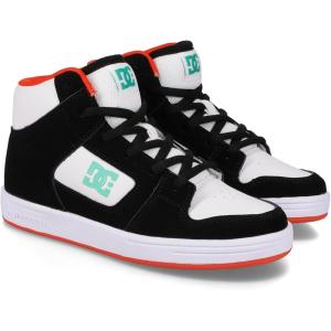 DC Shoes Boys Manteca 4 Hi(White/Black/Orange)