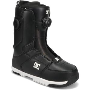 DC Shoes Men’s Control BOA Snowboard Boots – Micro-Adjustable Stable Snowboarding Bootle(BLACK/BLACK/WHITE)