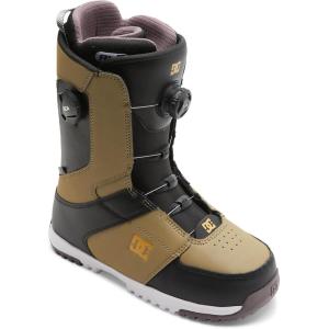 DC Shoes Men’s Control BOA Snowboard Boots – Micro-Adjustable Stable Snowboarding Bootle(BROWN/BLACK/WHITE)