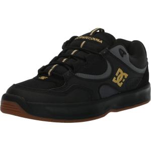 DC Shoes Mens Dc Men’s Kalynx Zero Casual Skate Shoe(Black/Gold)