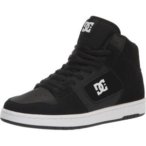 DC Shoes Mens Manteca 4 Hi High Top Casual Skate Shoe Sneaker(Black/White)