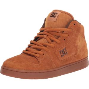 DC Shoes Mens Manteca 4 Hi High Top Casual Skate Shoe Sneaker(Wheat/Dk Chocolate)