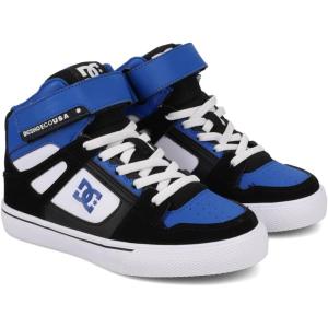 DC Shoes Unisex-Child Pure Skate Shoe(Blue/Black/White)