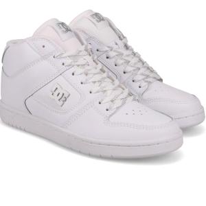 DC Shoes Womens Dc Women’s Manteca 4 Casual Skate Shoe(White/White/Silver)