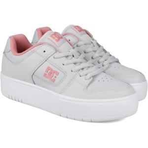 DC Shoes Womens Manteca 4 Platform(Grey/Grey/Blush)